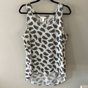 H&M Hi-Lo Flowy Tank